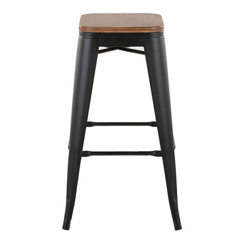 Honeybloom Westfield Barstool Black | Black Barstool | At Home