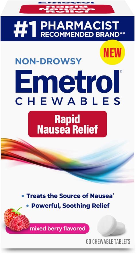 Amazon.com : Bonine Non-Drowsy Motion Sickness Relief - Chewable ...