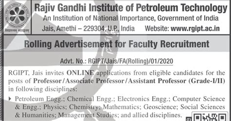 RGIPT Recruitment 2022 Apply Online | 03 Project Associate, PDF Vacancies