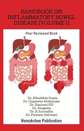 Buy Handbook on Inflammatory Bowel Disease (Volume 1) Book Online at ...