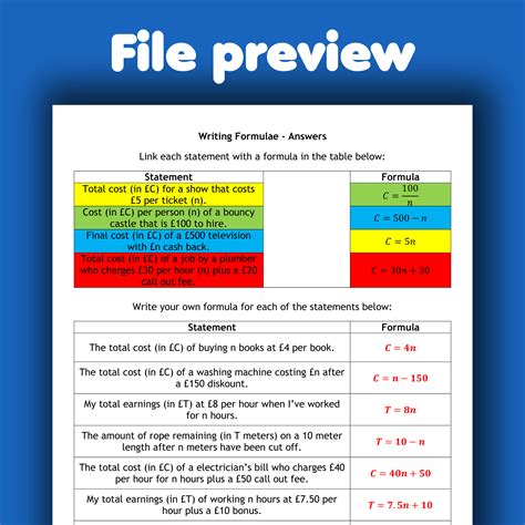 Image result for How to Do Formulae