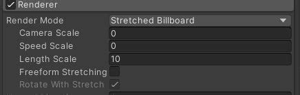 Unity Wind Stream Particle 的图像结果