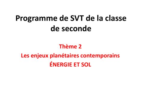 Programme SVT Seconde 的图像结果