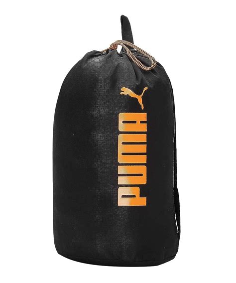Buy Puma Daypack IND I Black-Vibrant Orange & Puma Packable Rain Cover ...