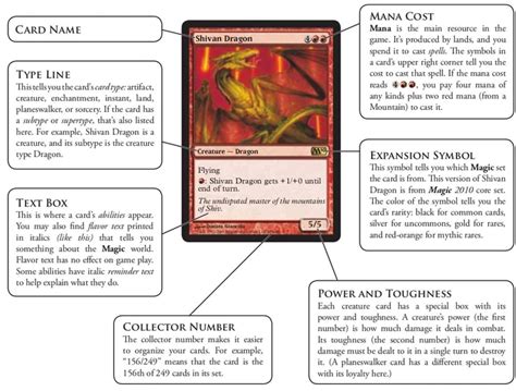 Parts of a card - MTG Wiki