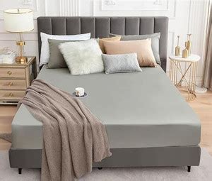 MK Life King Size Fitted Terry Cotton Breathable, Stretchable ...