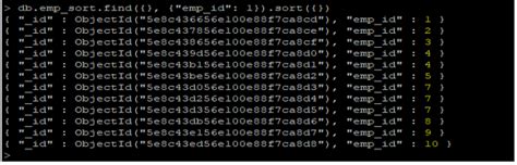 Image result for MongoDB Query Sort DB