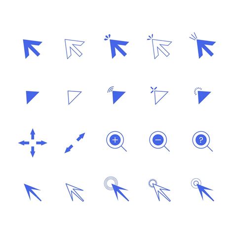 Mouse Cursor Designs 的图像结果
