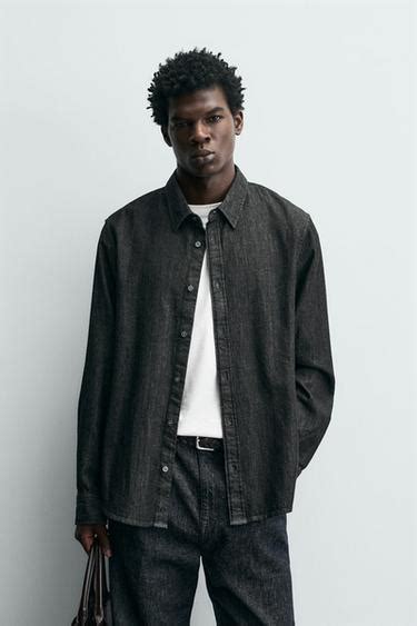 Men's Denim Shirts | ZARA India