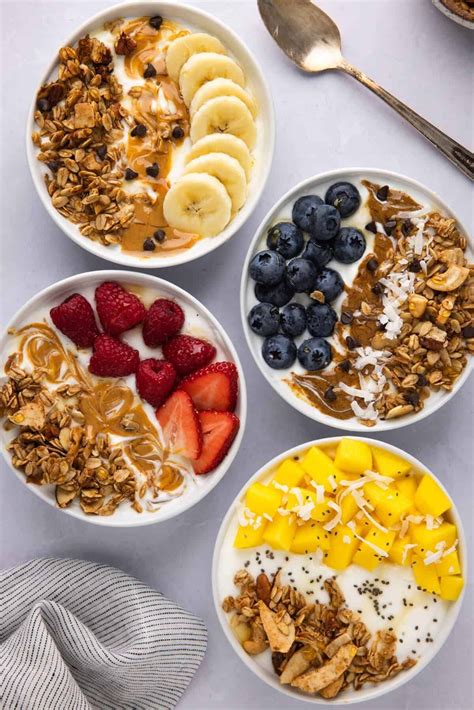 What To Eat With Yogurt For A Balanced Breakfast Serving