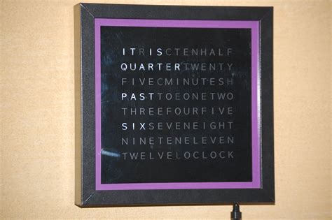 LED Word Clock Arduino 的图像结果