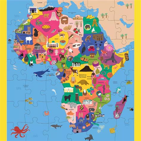 Map Of Africa Game
