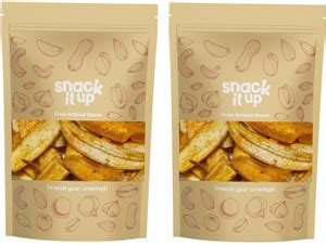 SNACK IT UP Banana Chips,Crispy South Indian Snack | Classic Flavour ...