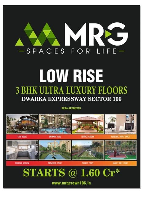 MRG Group Gurgaon | MRG Projects In Gurgaon