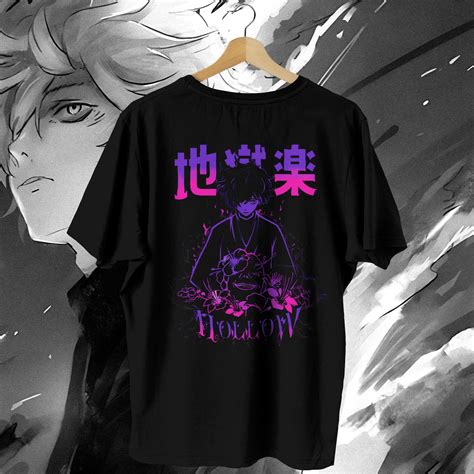 Hell's Paradise Gabimaru Purple Hollow Oversized Tee – Reali-Tees