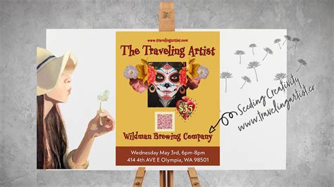 Paint and Sip Wildman Brewing, Wild Man Brewing Gastropub, Olympia, 3 ...