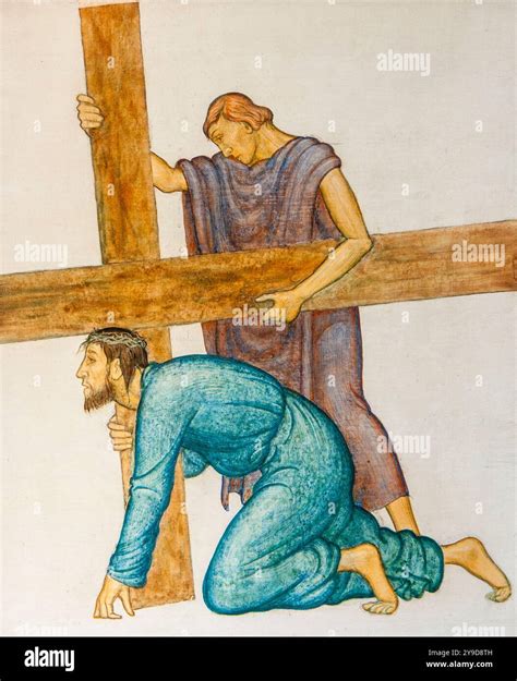 'Simon of Cyrene helps Jesus carry the Cross', 1939, by Denis ...