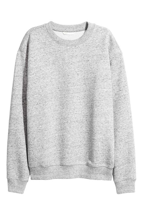 Sweatshirt | H&M Beige Top, Grey Sweatshirt, Outfit Sets, Long Sleeve ...