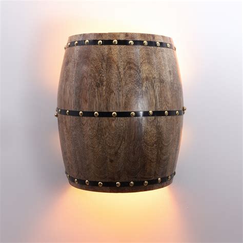 Black Metal Wall Light -DHOLAK-WALL-1W - Included Bulb