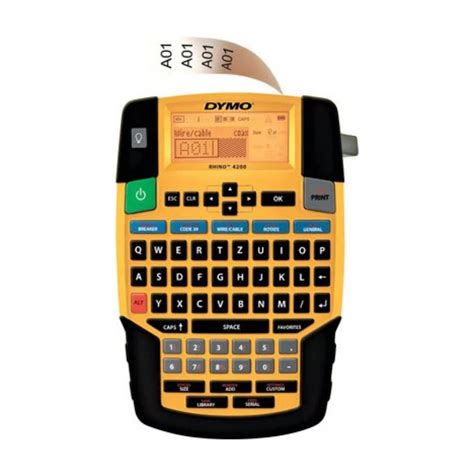 LAPP DYMO Industrie Rhino Pro 4200 61800284 Vinyl Tape Label Cartridge ...