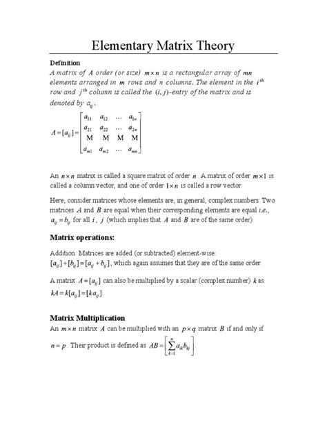 Matrix Algebra 的图像结果