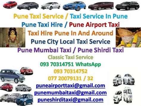 Pune Lonavala-Khandala Pune Taxi Car Cab Bus Coach Tempo - Vehicles For ...