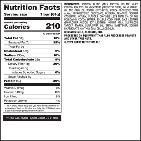 Chocolate Explosion Overload Bar – Quest Nutrition