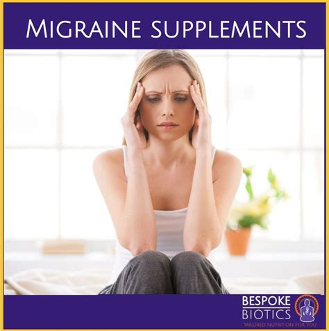 Migrasoothe + Herbs Migraine Relief Feverfew + Ginger + Vitamin B2 Rib – Bespoke Biotics