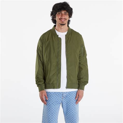 Urban Classics Light Bomber Jacket Olive | Queens