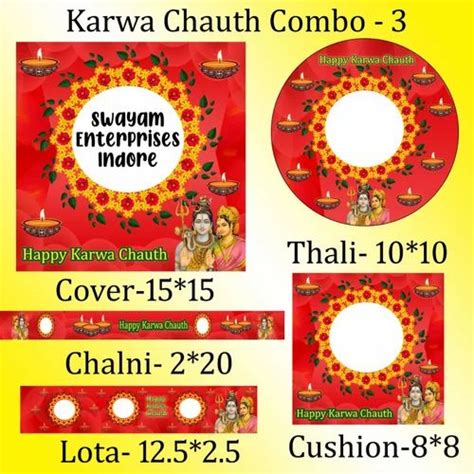Karva Chauth Thali Set - Personalized Karwa Chauth Set Manufacturer ...