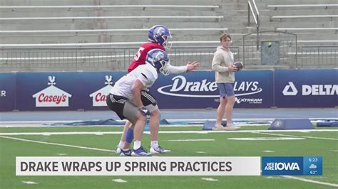 Drake football wraps up spring ball | weareiowa.com