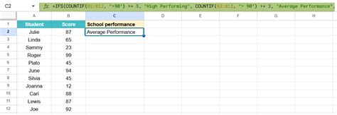 IFS Function in Google Sheets - Examples, How To Use?