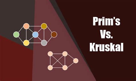 Image result for Kruskal Vs Prim Algorithm