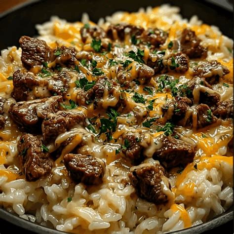 Garlic Butter Beef and Rice: A Comforting Skillet Dish for Any Night ...
