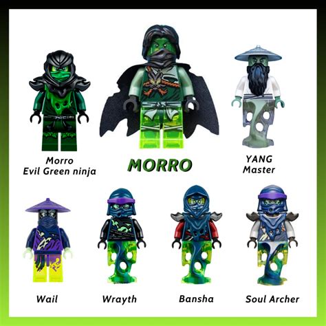 Ninjago Villain season 5 Morro minifigures assembly toy - Assembling ...