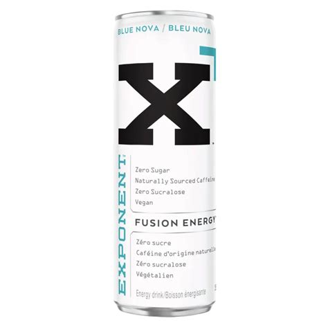 Exponent Sugar-Free Fusion Energy Drink Blue Nova at Natura Market