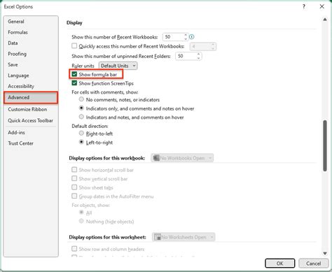 Image result for How to Open Formula Bar in Excel