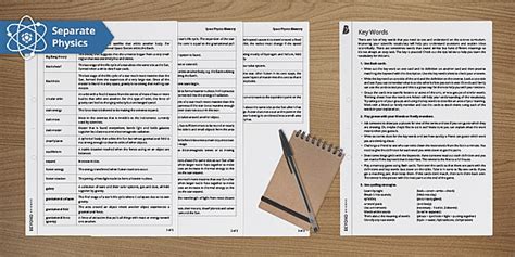 Space Physics Glossary | GCSE Physics | Beyond