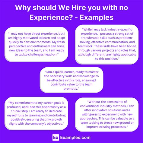 Why Should We Hire You