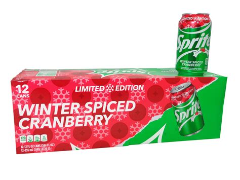 Winter Spiced Cranberry Sprite