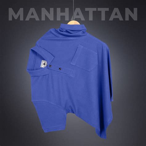 Pure Cotton Polo Pocket T shirts (Cobalt Blue) – Pitshirts