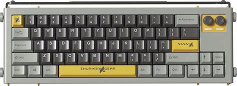 SHURIKEYGEAR Shurikey 65% Mechanical Gaming Keyboard with Varmilo India ...