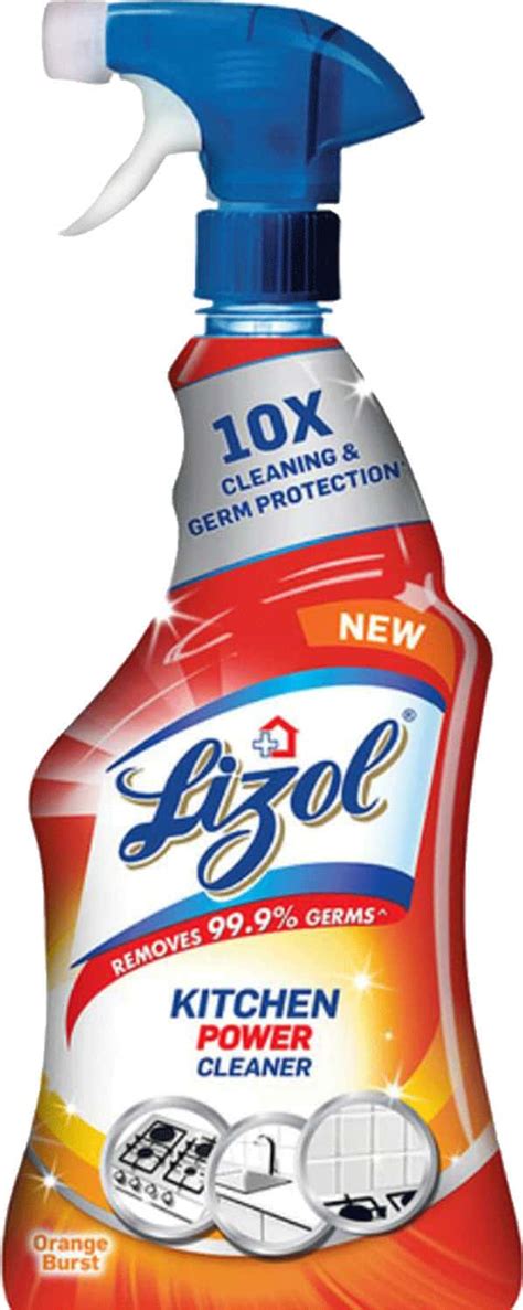 Buy LIZOL KITCHEN POWER CLEANER LIQUID SPRAY 450 ML Online & Get Upto ...