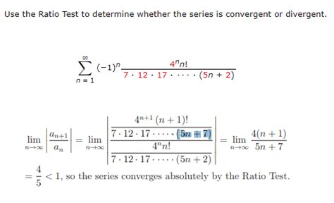 Image result for Ratio Test Calculus 2
