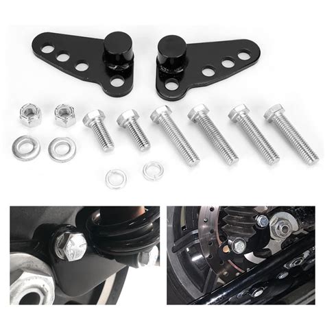 TOPMOUNT TOPMOUNT 1-3' Adjustable Rear Lowering Drop Kit for Harley ...