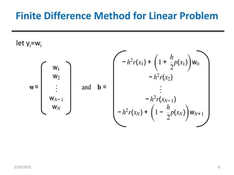 Image result for Finite Difference Method Example PDF