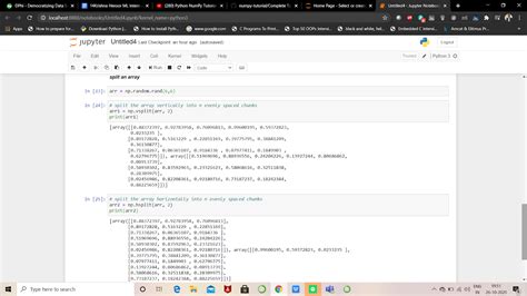 Numpy Python Library 的图像结果