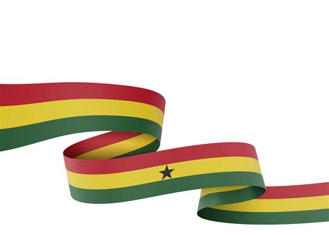 Ghana flag design national independence day banner element transparent background png 11346585 PNG