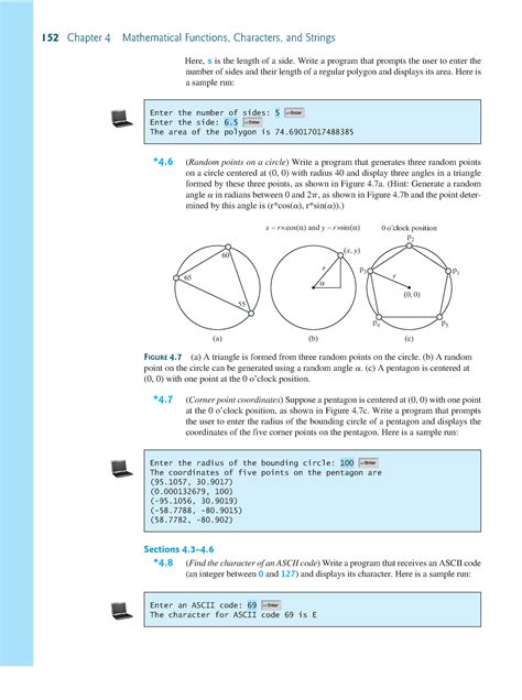 Introduction to Java Programming Notes - 152 Chapter 4 Mathematical ...