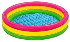 SBJCollections 5 ft air bath tub swimming pool for kids Price in India ...